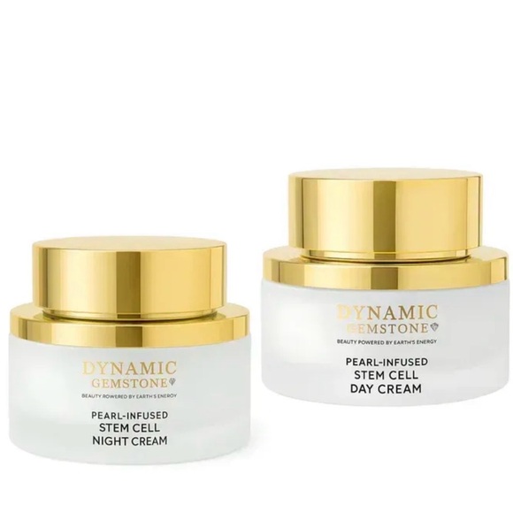 Dynamic Gemstone Other - Dynamic Gemstone Bundle Pearl-Infused Stem Cell Day & Night Cream MSRP $895